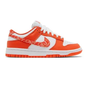 Dunk Low Essential Paisley Pack Orange W (2022) Flexible Groove Design Reactive Propulsion