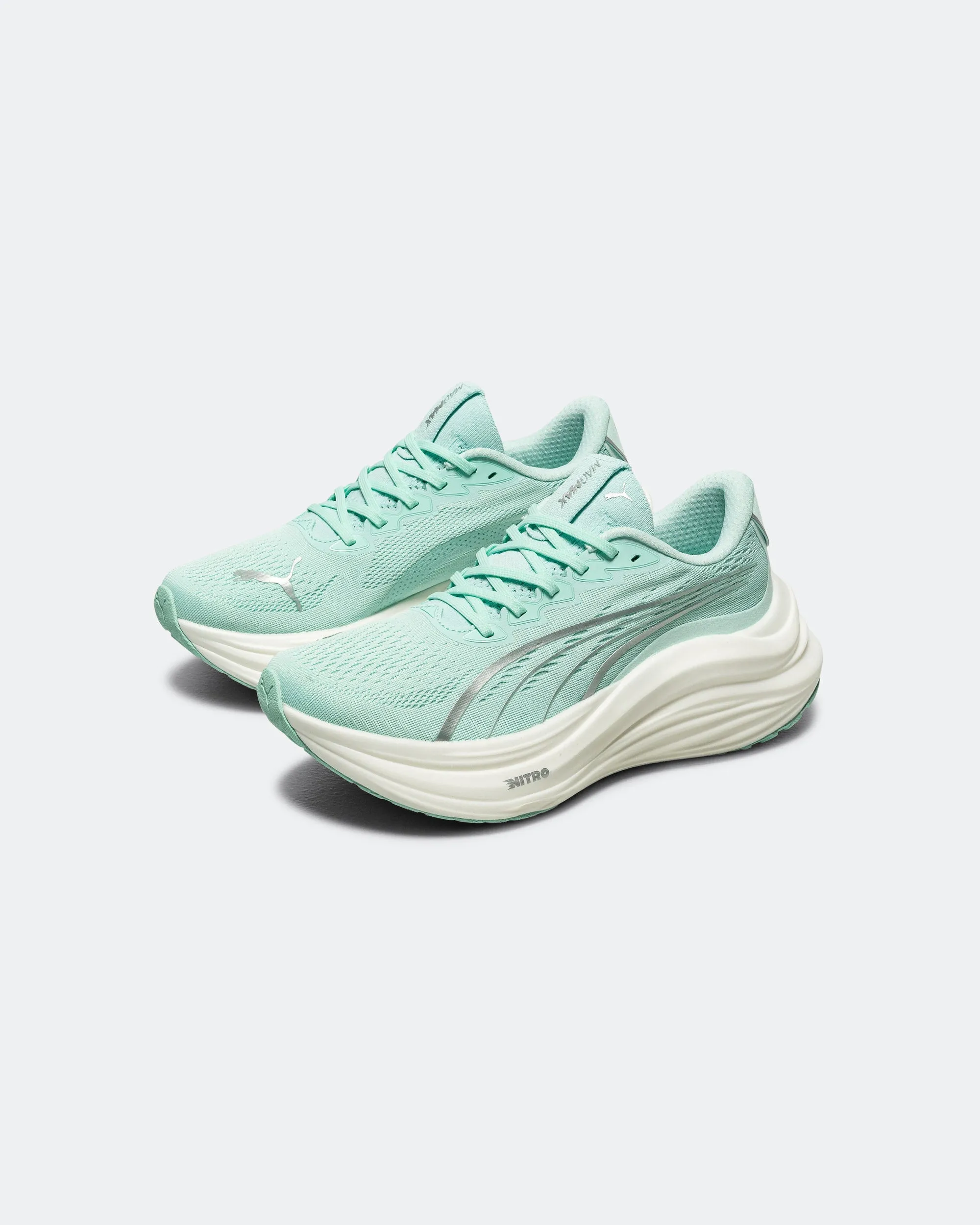 Bounce Back Foam Espadrille Style Womens MagMax NITRO - Mint Melt/Speed Blue