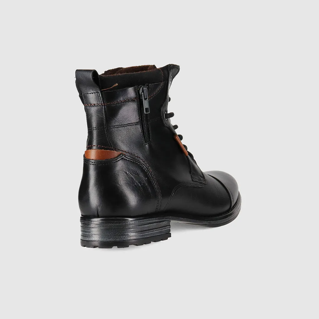 Porter Lace Up Boots Black Durable Shell Comfort Seeker Frost Season