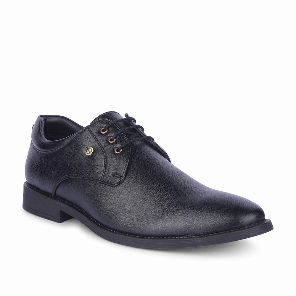 Stylish Office Look Flexible Comfort Step Healers By Liberty Mens SAGAR-16 Black Formal Lacing Shoes