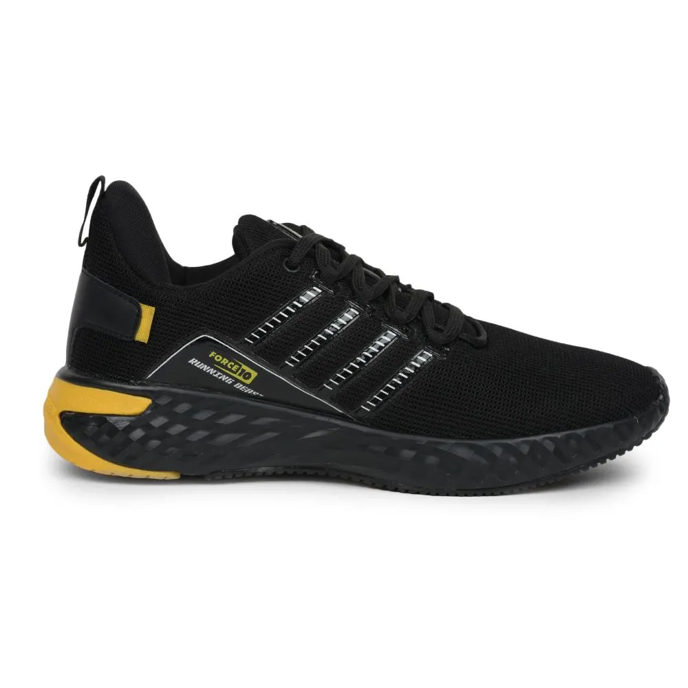 Force 10 Sports For Men (Black) ASPER By Liberty running for better sleep Road companion