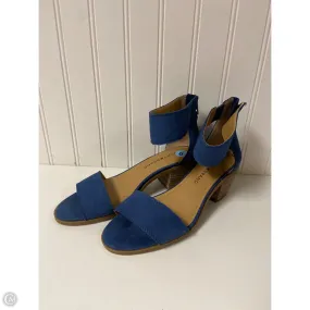 Sandals Heels Block By Lucky Brand In Blue, Size: 6 Meadow Hike Easy Hike