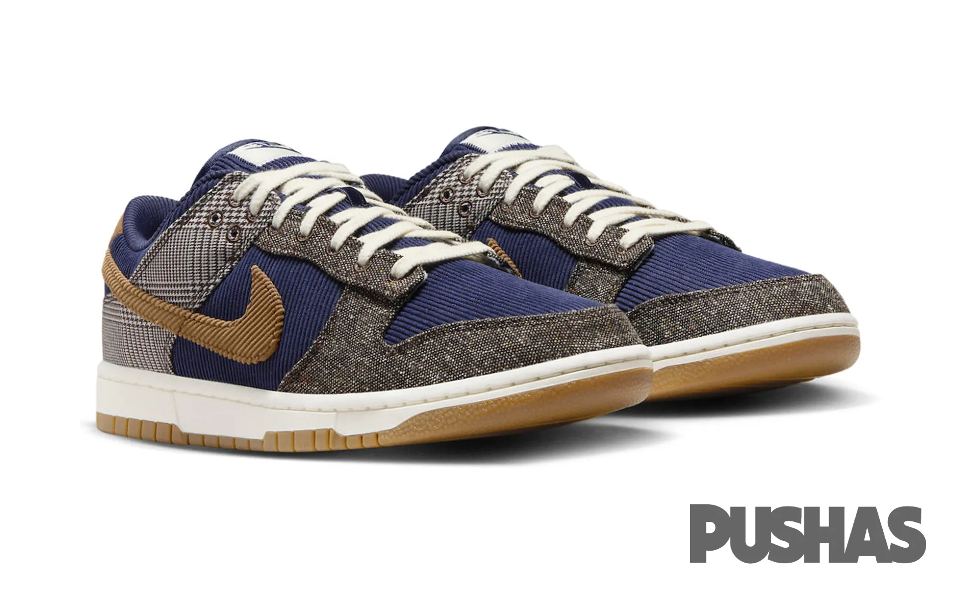 Dunk Low 'Tweed Midnight Navy Corduroy' (2023) Neutral Step