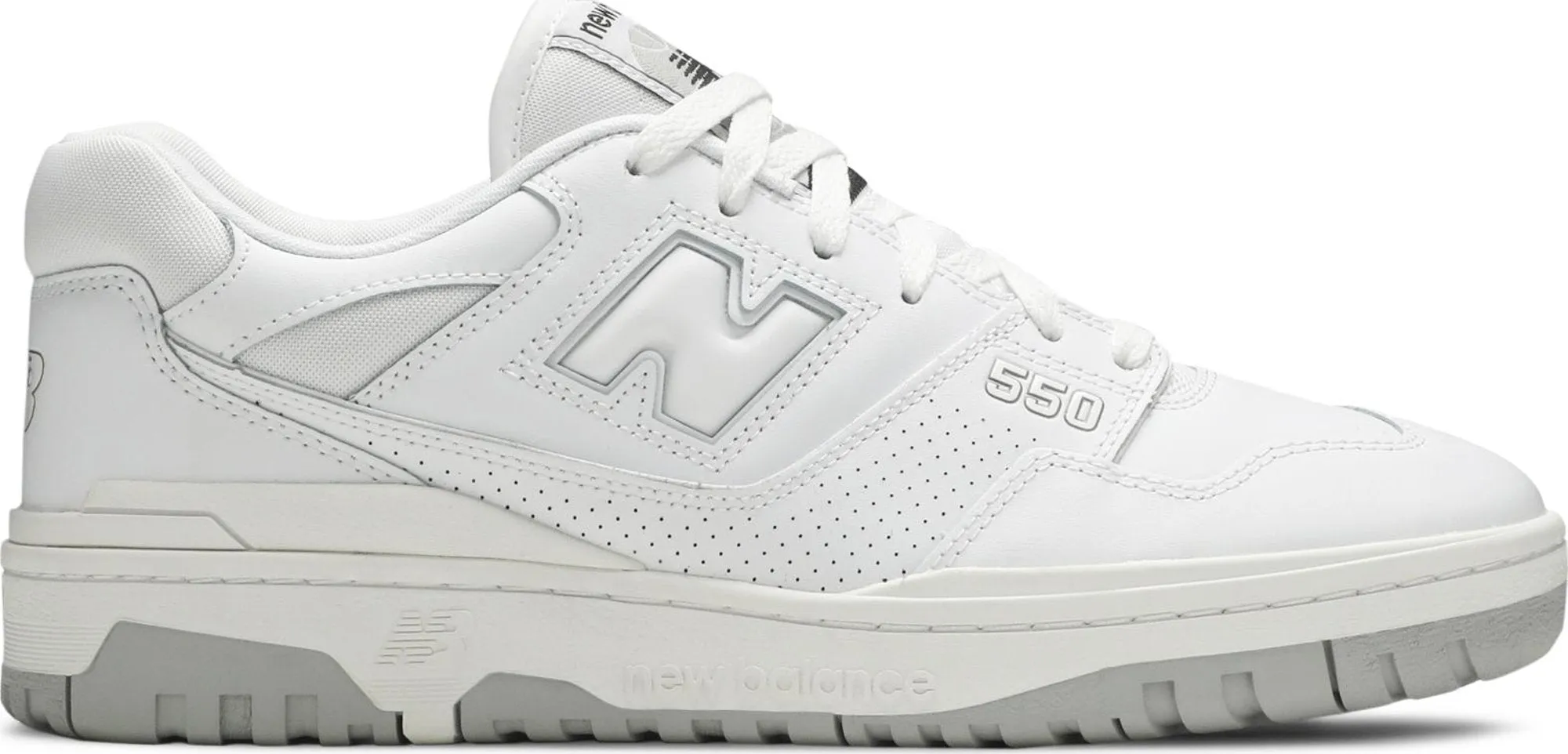 550 'White Grey' - BB550PB1 Versatile Shoes daily runner shoes