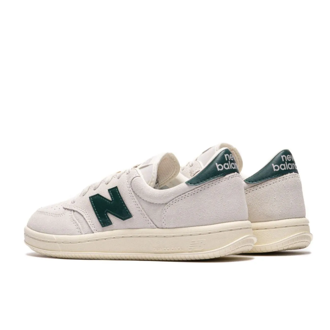 Lightweight Performance Flex Grooves Pattern Tenis Hombre New Balance T500 Blanco Verde
