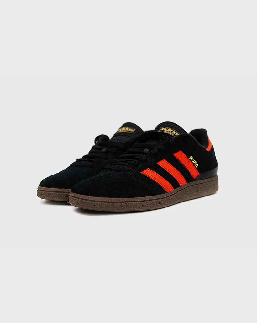 Heavy Walk Outdoor Step Adidas Busenitz Shoe - Black/Red/Gum