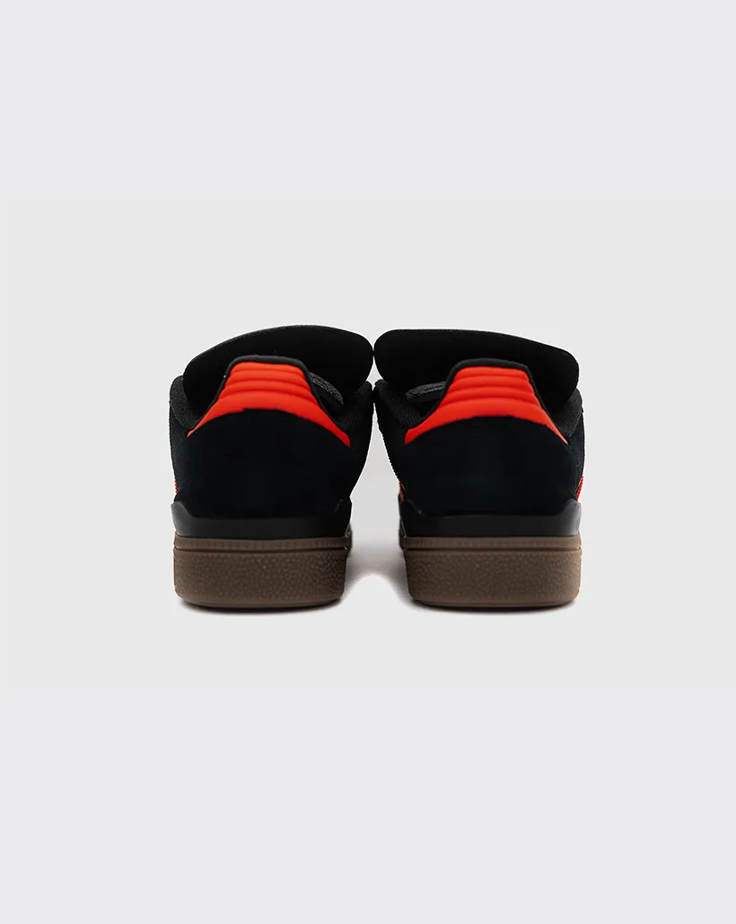 Adidas Busenitz Shoe - Black/Red/Gum Light Bounce Long Hours
