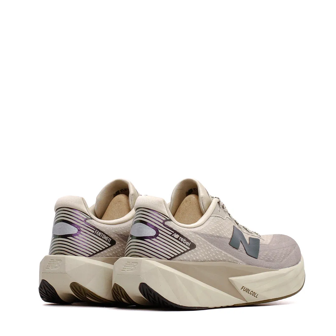 inauguration - themed running option New Balance Women FuelCell Rebel v5 Shipyard Arid Stone WFCXPB5