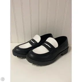 Shoes Flats By Cushionaire In Black & White, Size: 6 Casual Performance