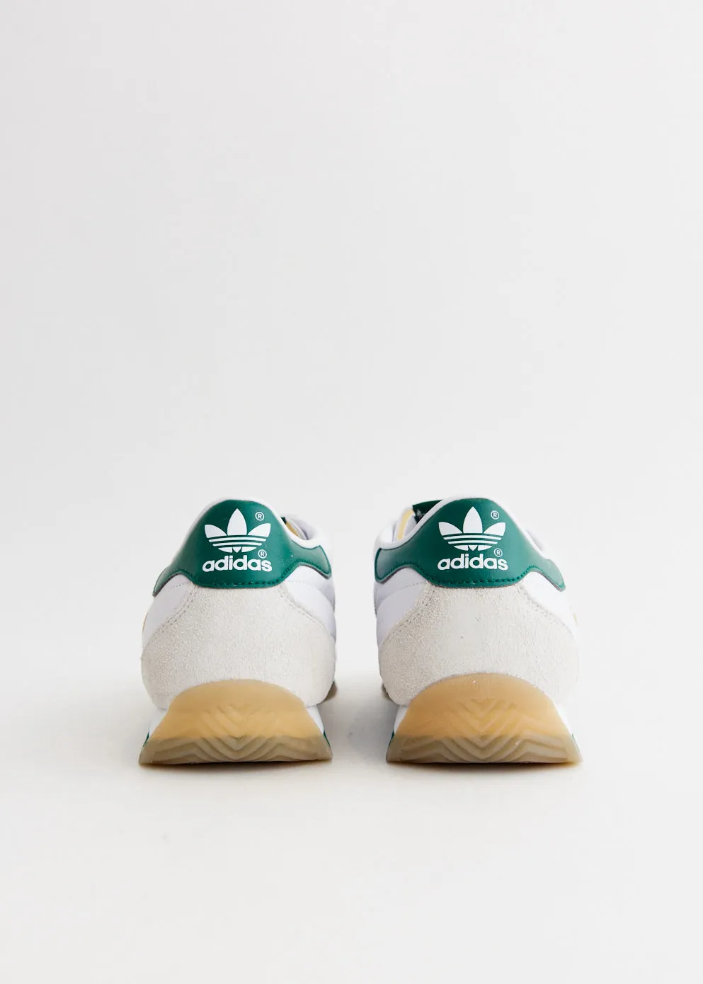 Country Japan 'White Collegiate Green' Sneakers Airy Feel mesh ventilation