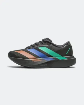 Mens Adizero Evo SL x Humanrace - Core Black/Semi Court Green-Semi Lucid Blue Team Day Runway Pop