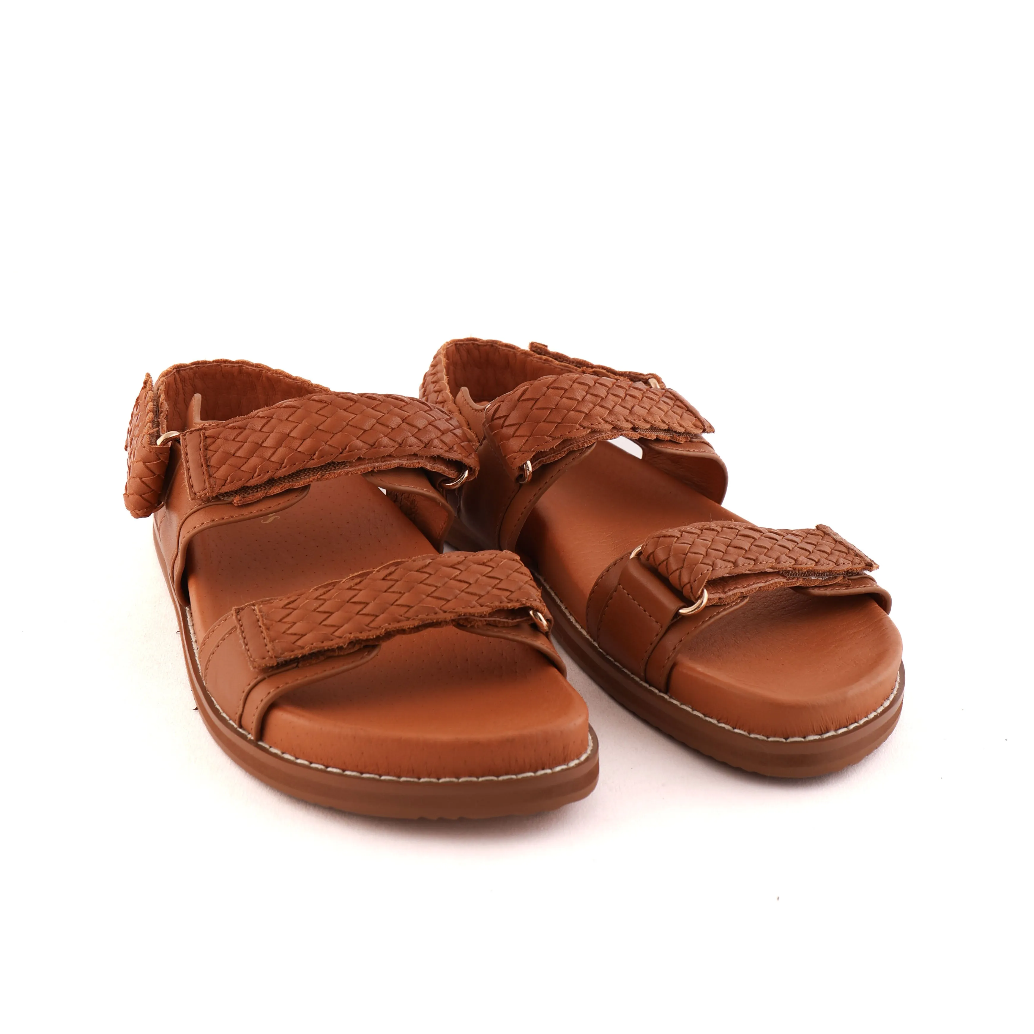 RUSTY PLAIT Tan Adjustable Design Enhanced Traction Nodes