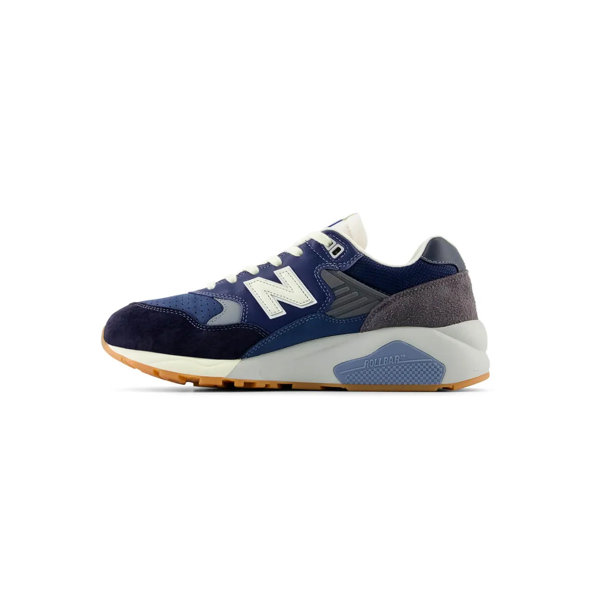 race - day - shoes Rocker Geometry Sole New Balance MT580 Navy