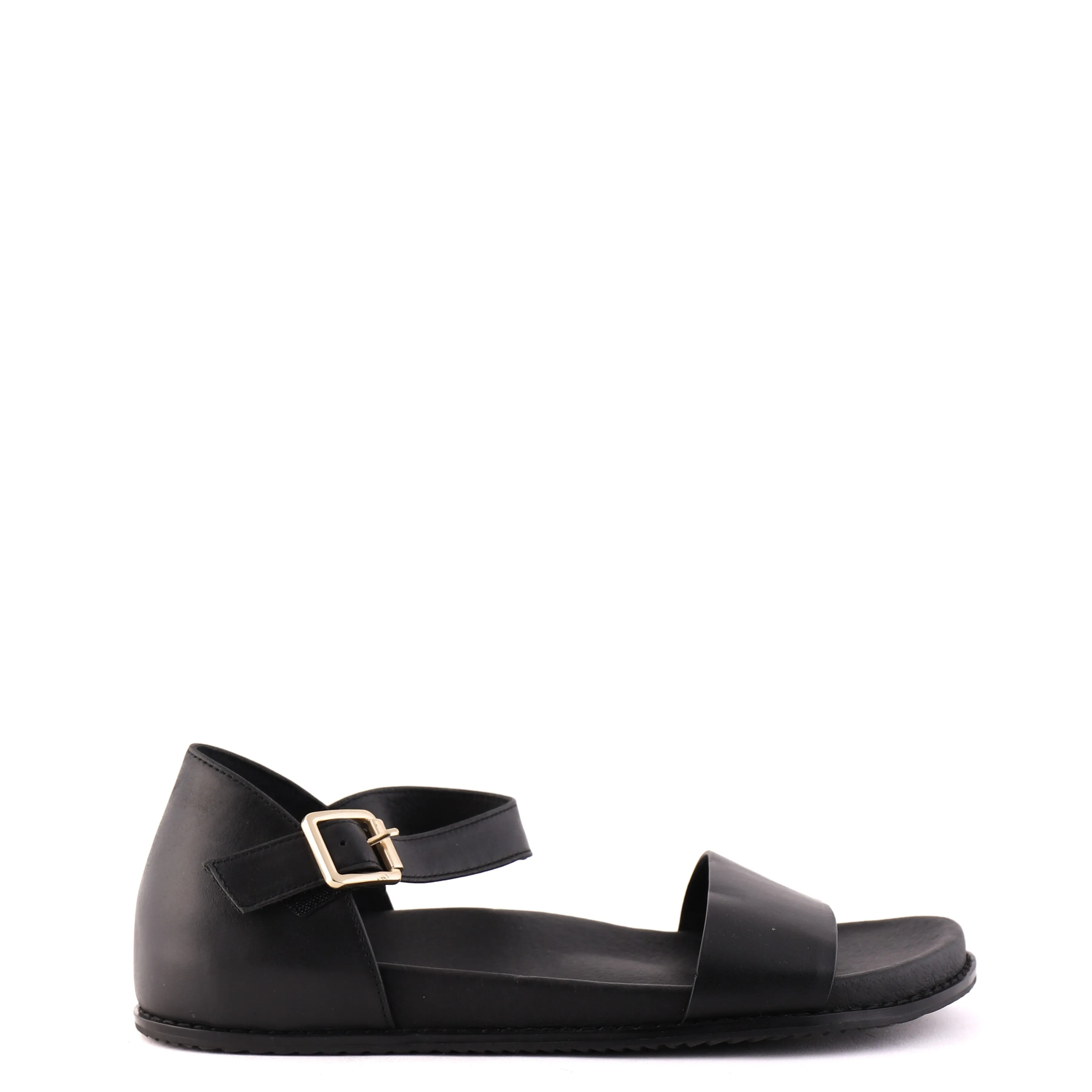 RENATA Black Multi Angle Traction Nodes Stylish Flip-flops for Travel