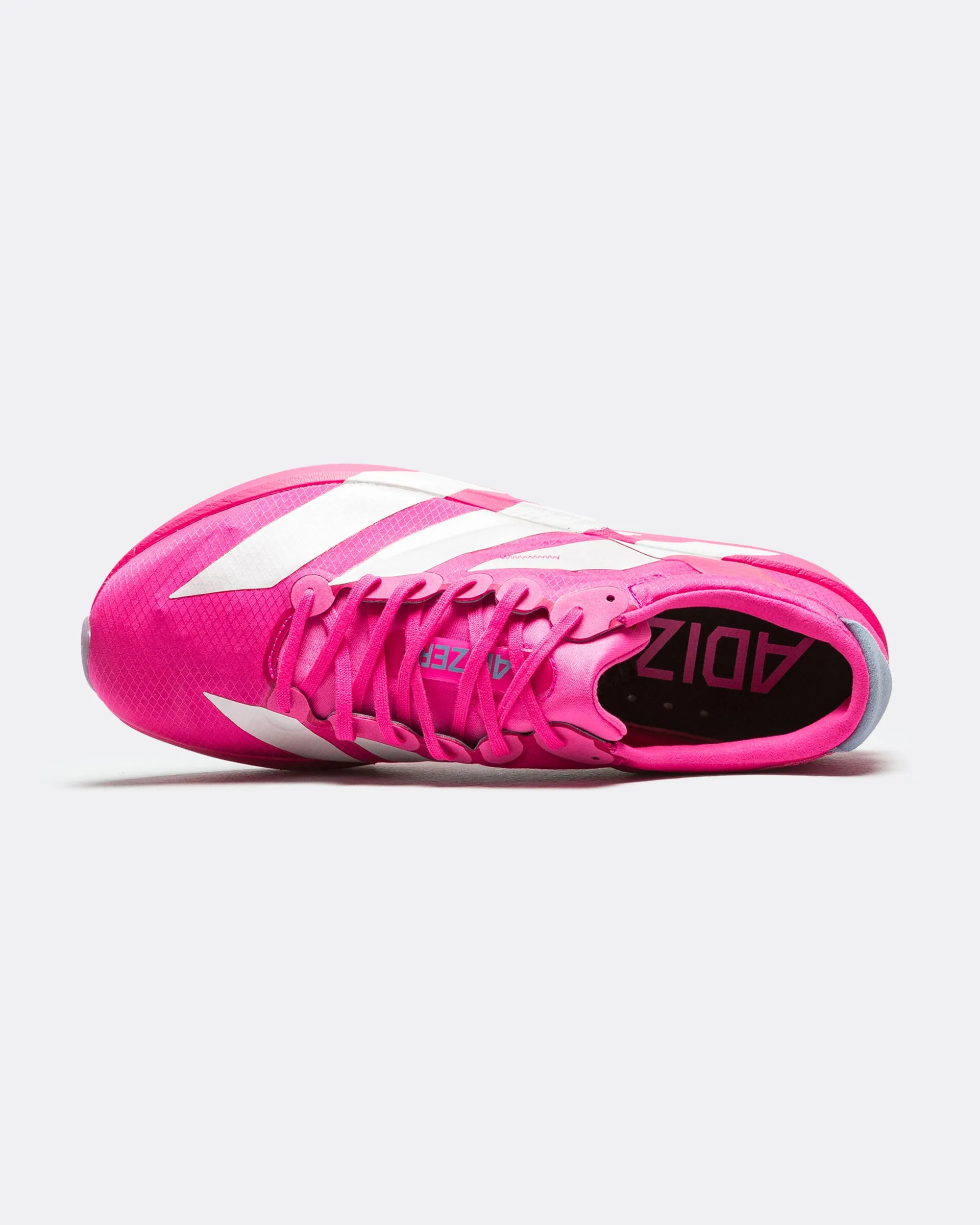 Womens Adizero Adios 9 - Shock Pink/Zero Metallic-Silver Violet Smooth glide