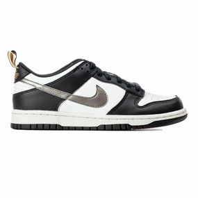 Nike Dunk Low 'Black White Metallic' GS (2022) Season Ready Quiet Step