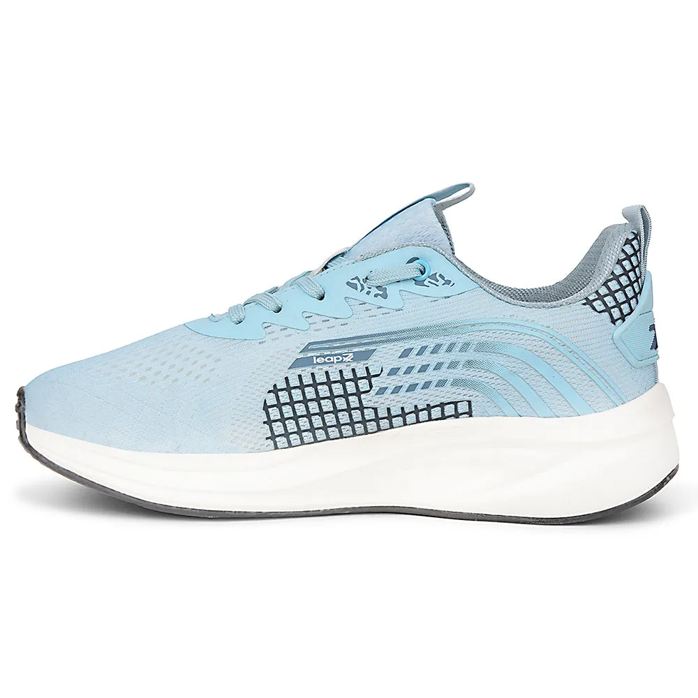 Microperforated Upper Leap7x Sky Blue Sports Lacing Running Shoes For Men KAPSTER-1 By Liberty