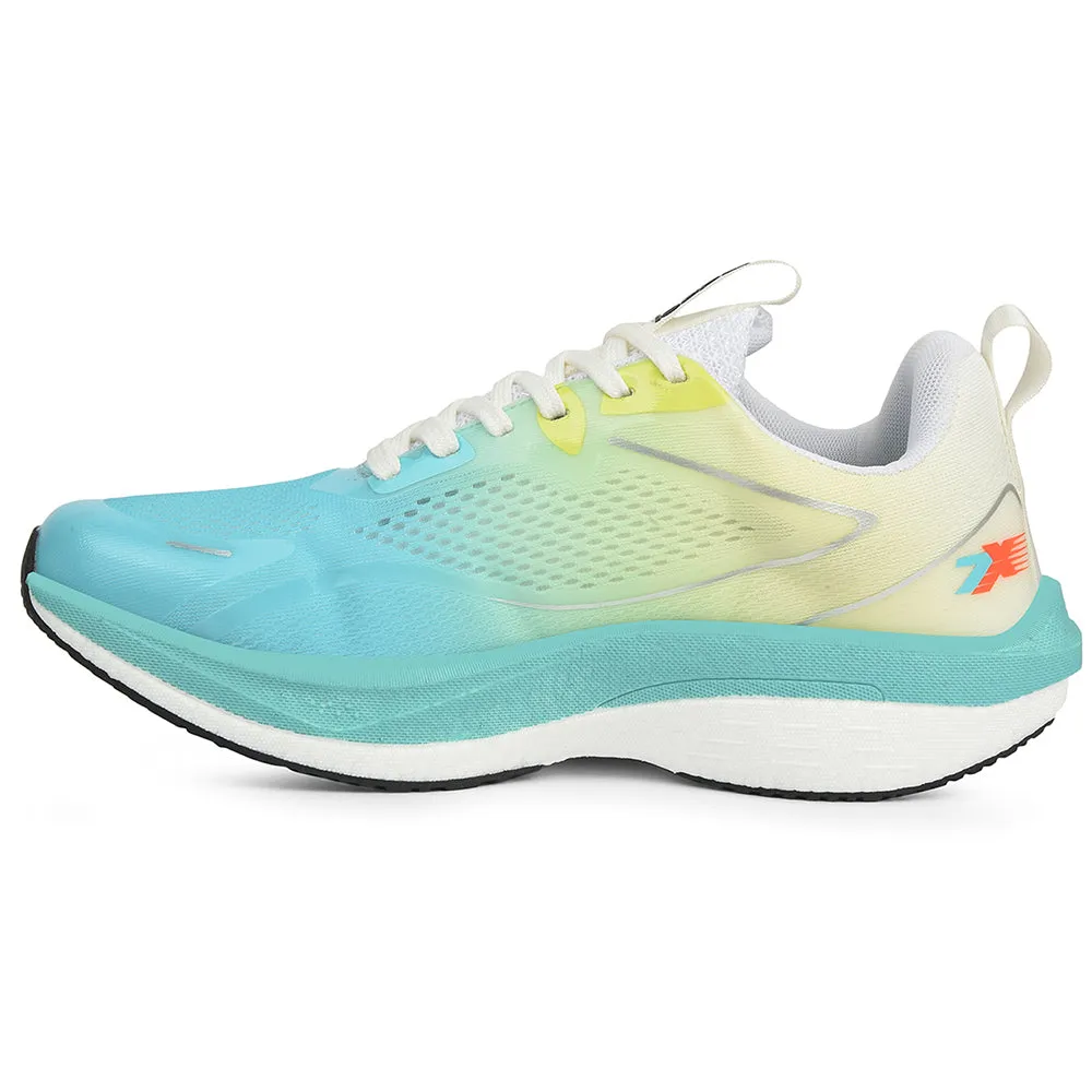 Airflow Enhanced Ventilation Lateral Stability Walls Leap7x Sea Green Sports Lacing Running Shoes For Men XLM-06 By Liberty