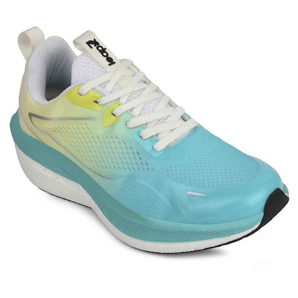 Leap7x Sea Green Sports Lacing Running Shoes For Men XLM-06 By Liberty Fashion Accessory