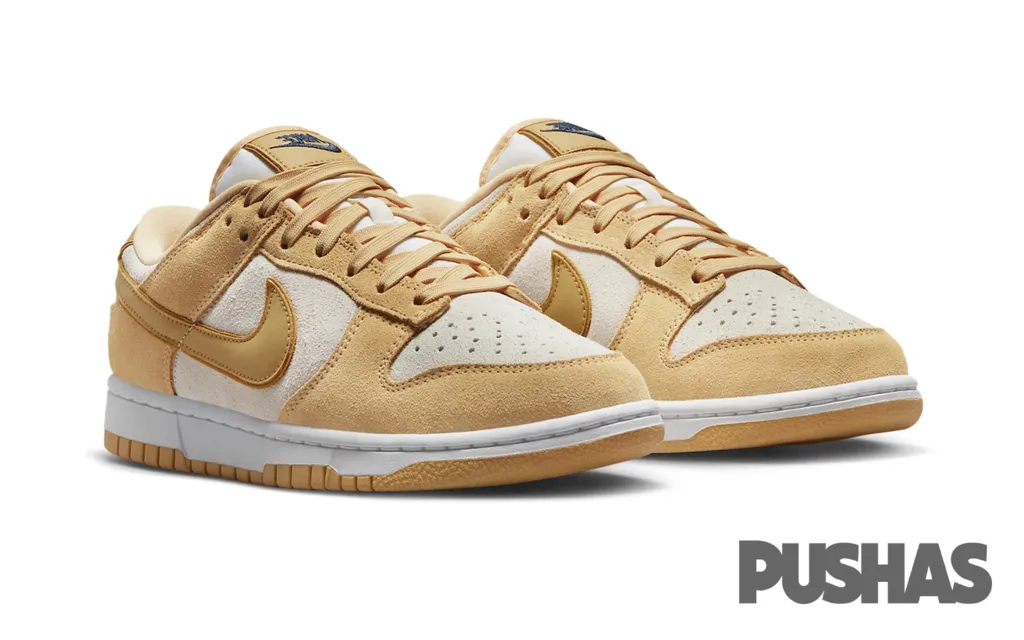 Recycled Polyester Blend Dunk Low 'Celestial Gold Suede' W (2023)