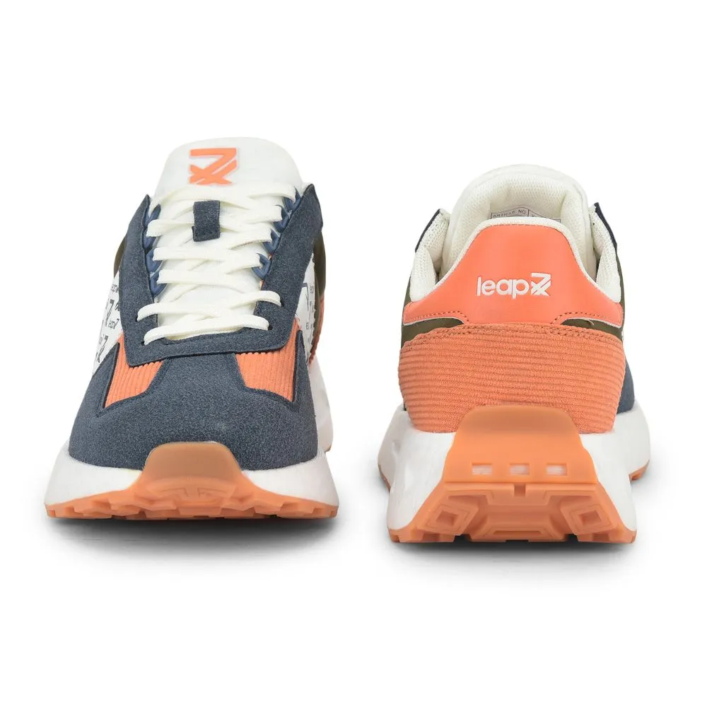 Comfort System Leap7x Sports Lacing Running Shoes For Men (Blue) XL-TG-01 By Liberty