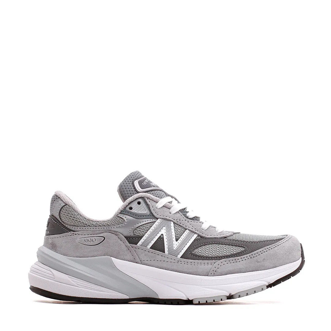 High Quality Material bow - decorated running option New Balance Women 990v6 Grey Made In USA W990GL6