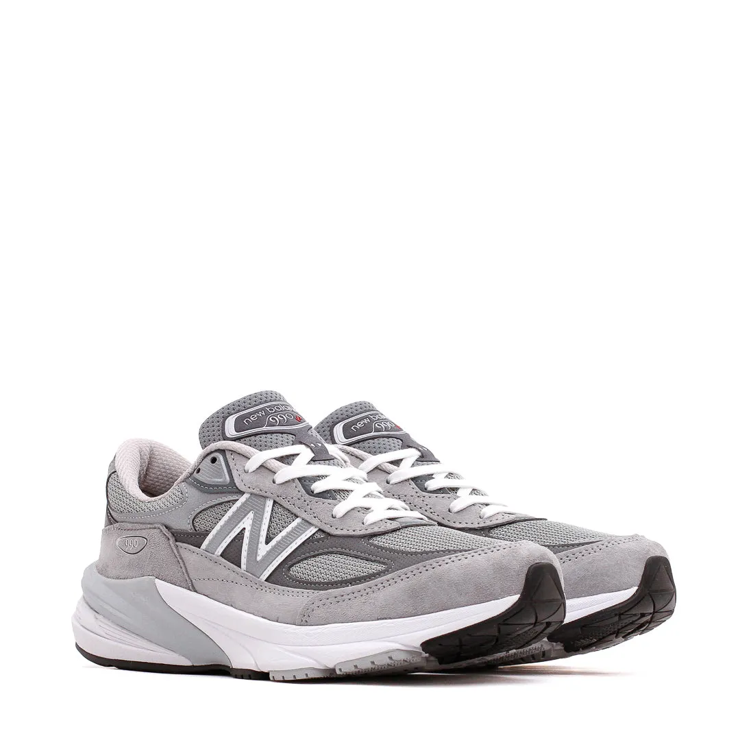 New Balance Women 990v6 Grey Made In USA W990GL6 Ultra Grip Tread
