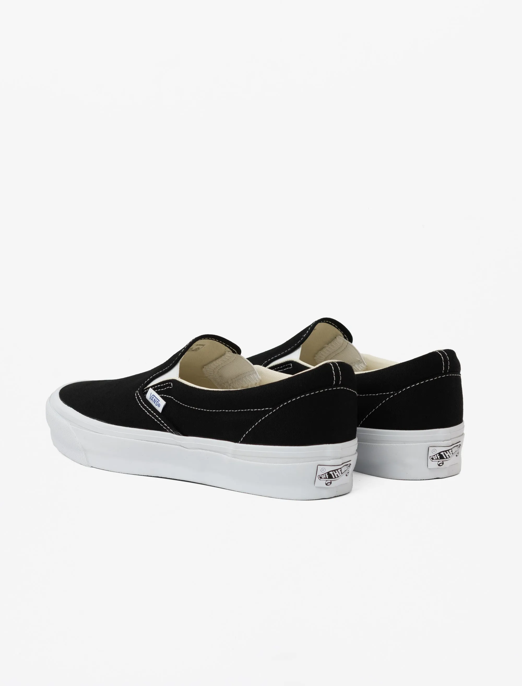 LX Slip-On Reissue 98 (Black/White) Anti Microbial Treatment Errand Mode