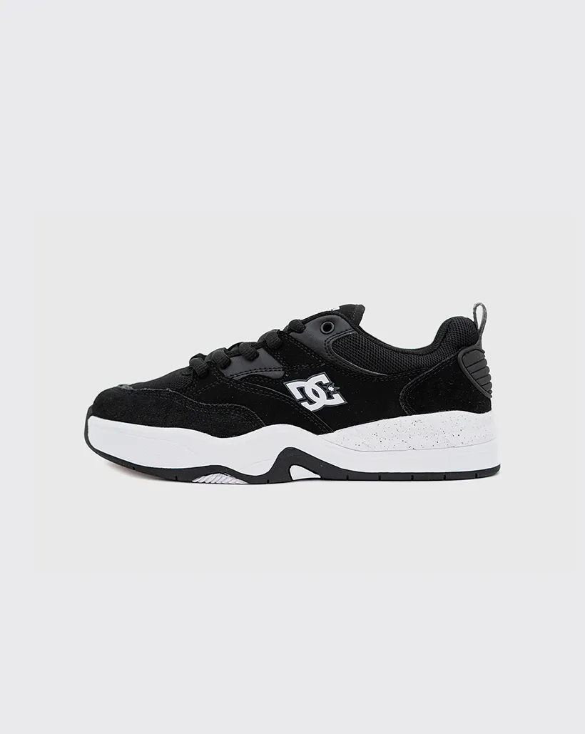 Breathable   mesh Dynamic Grip DC Ascend Shoe - Black/White