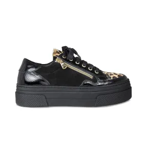 Denver: Black Patent, Suede & Luxe Leopard Fashionable Cool Mesh