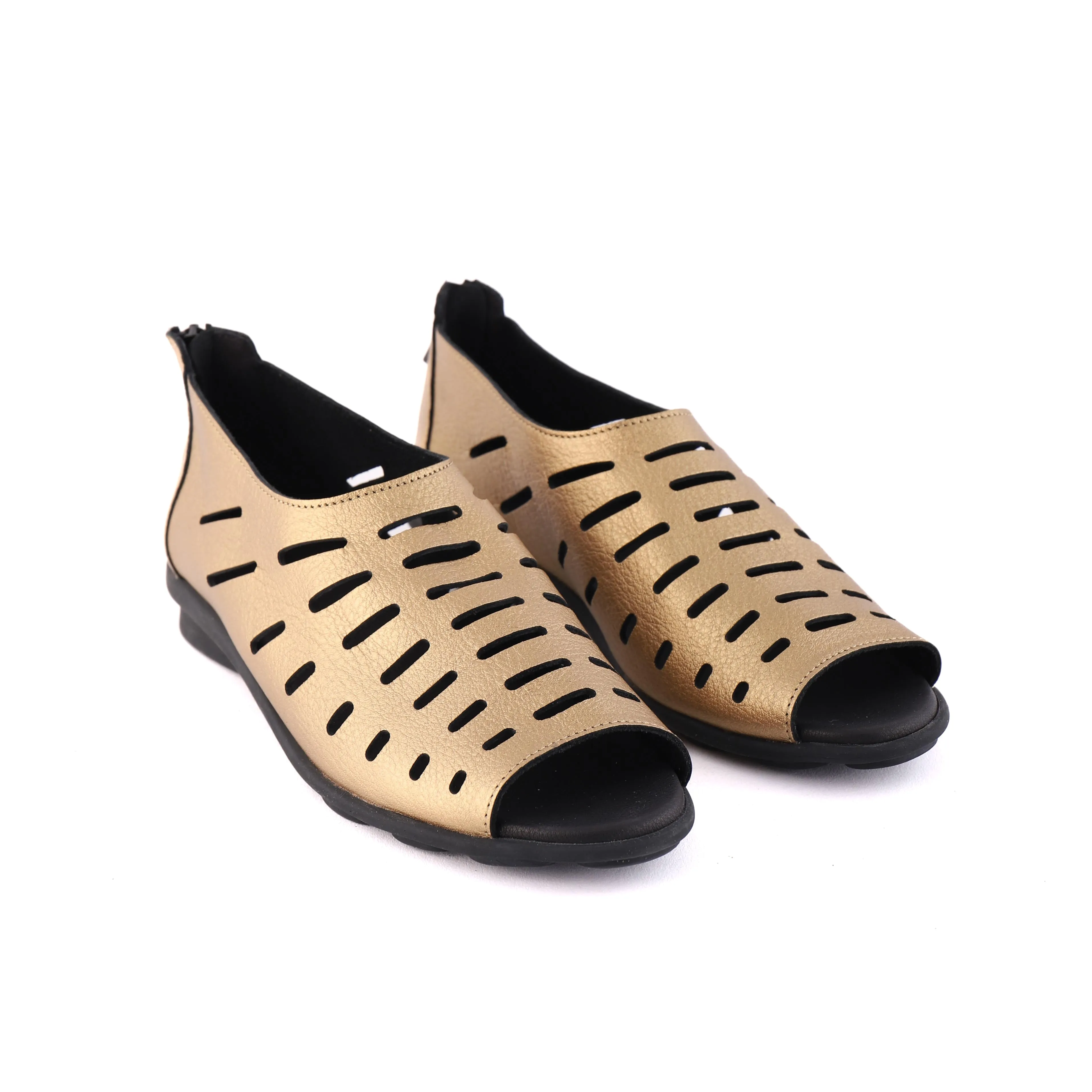 Flexible Travel Sandals DENYLI Gold
