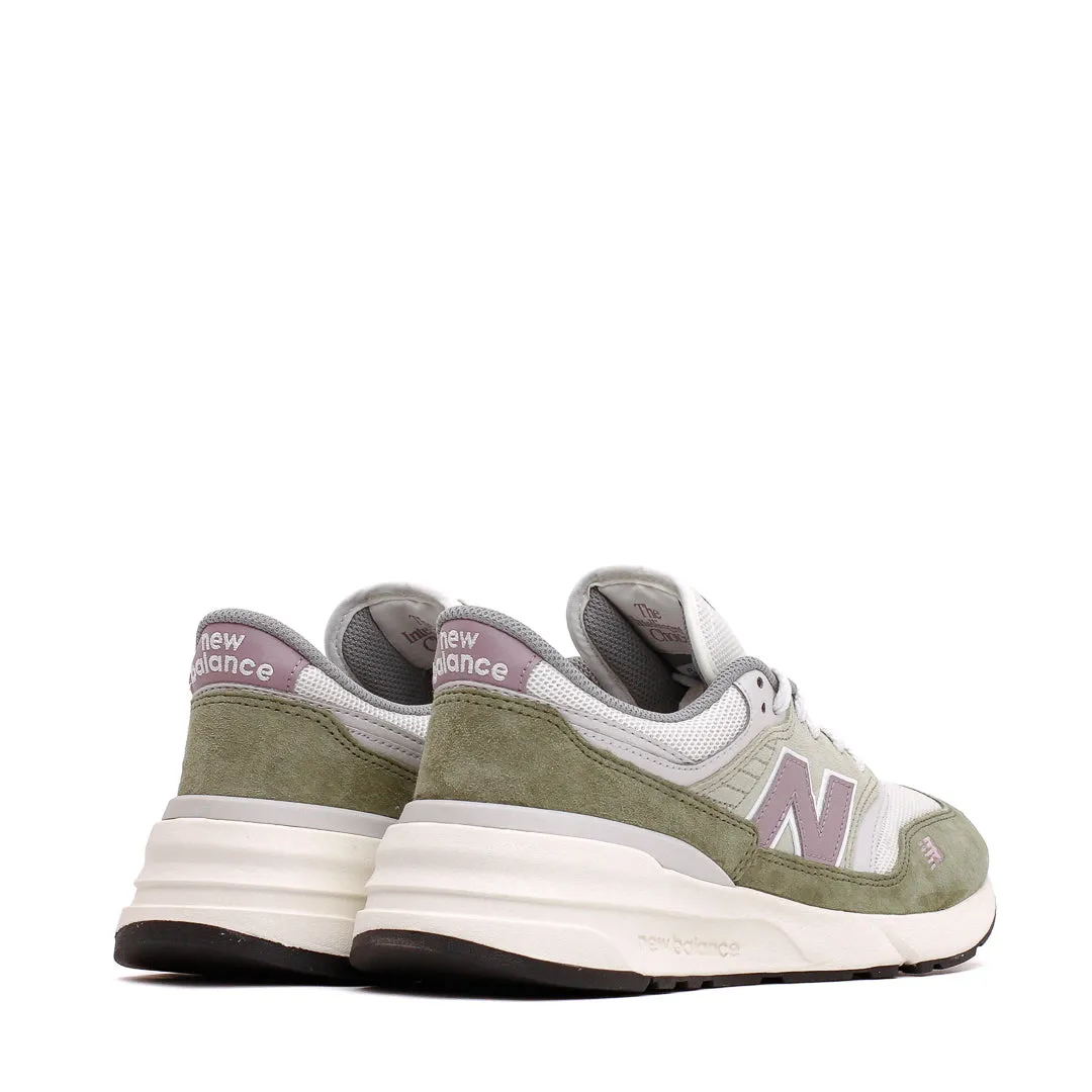 New Balance Unisex 997R Dark Olivine Sea Salt U997RMGB Turbulence Reduction Design