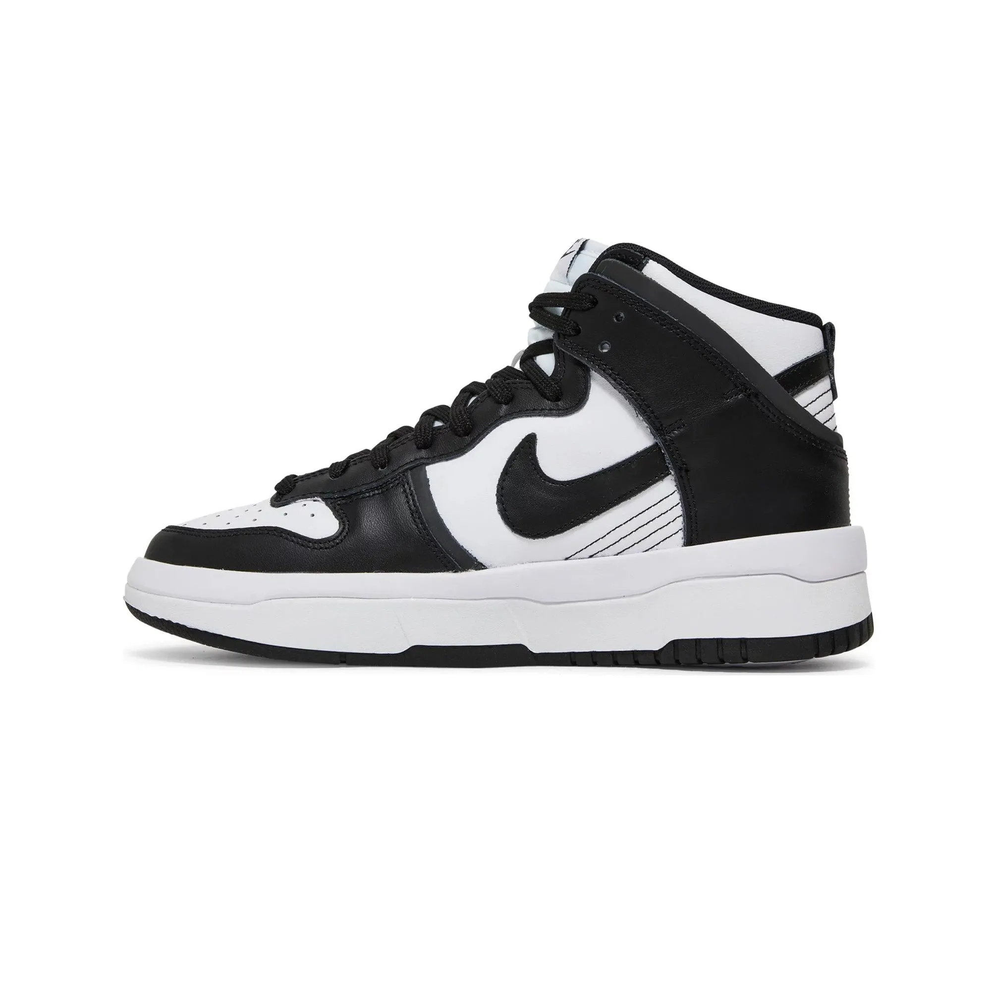 Relax Walk Rocker Sole Tech Dunk High Up 'White Black' W (2022)