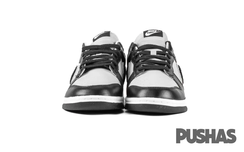 Compression Molded Layered Traction Grid Dunk Low Chenille Swoosh 'Black Grey' (2022)