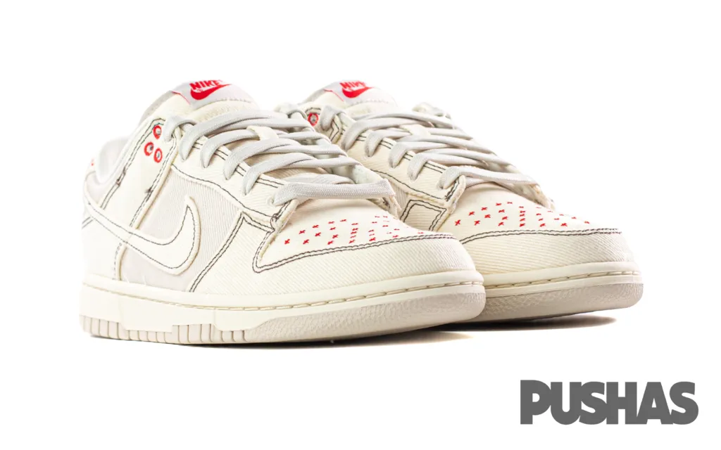 Dunk Low 'Light Orewood Brown Sashiko' (2023) Aerobic Grip Slip Resistant Tread