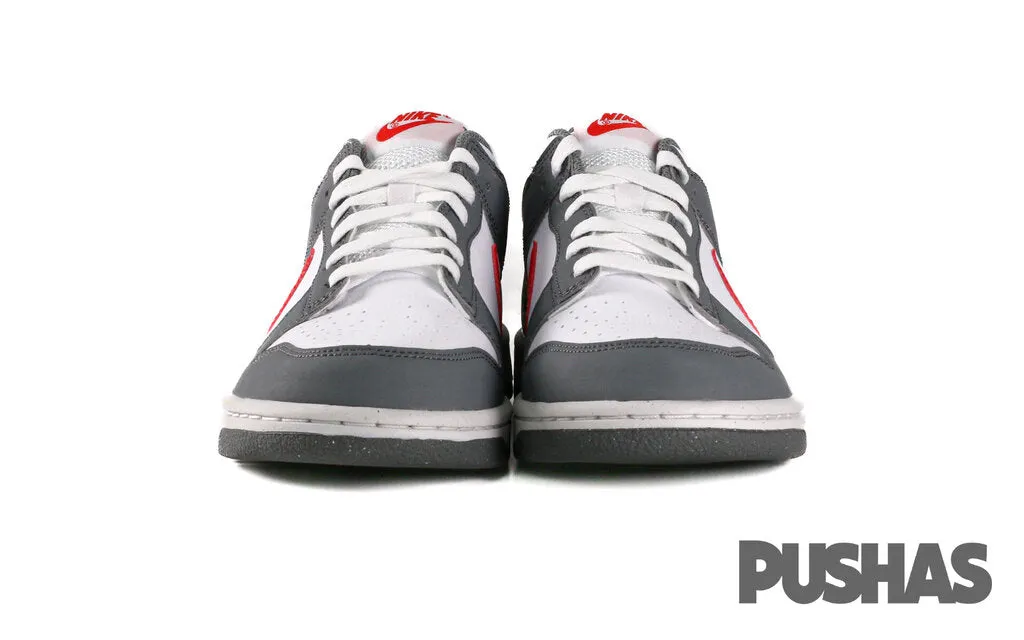 Dunk Low Next Nature 'Smoke Grey Light Crimson' GS (2022) Neutral Frame