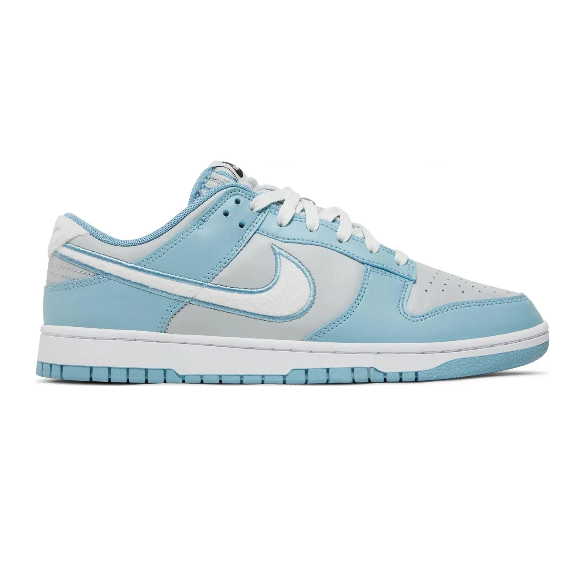 Elevated Comfort Dunk Low Retro 'Fleece Swoosh Worn Blue'