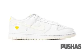 Dynamic Motion Perforated Vamp Dunk Low 'Valentine's Day Yellow Heart' Women's (2023)
