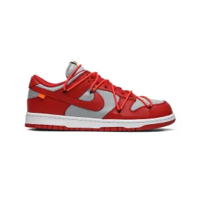 Dunk Low x Off-White - University Red (New) Tensile Weave Upper