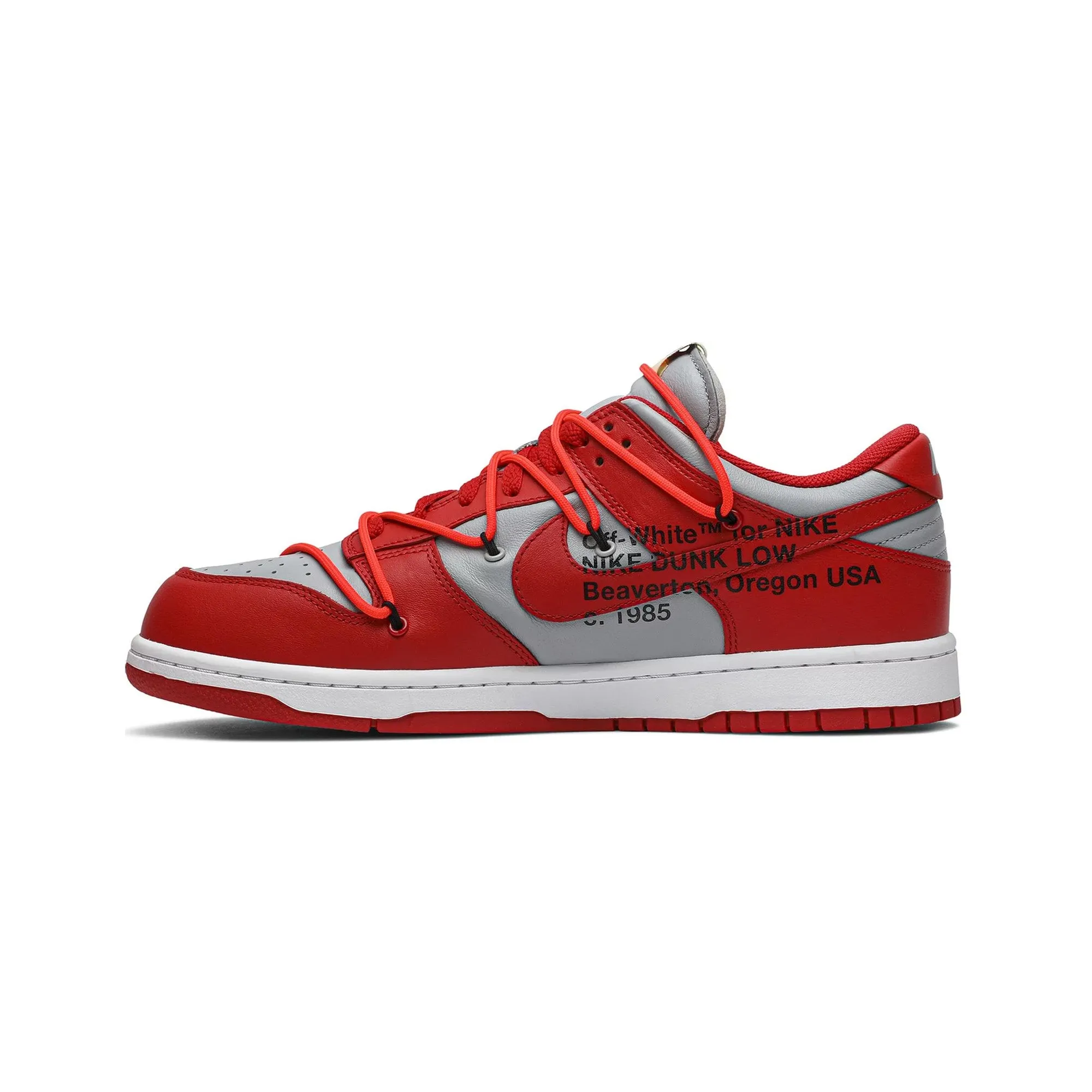 Reinforced Eyestay Dunk Low x Off-White - University Red (New)