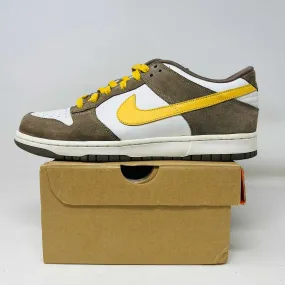 Nike Dunk Low 6.0 Brown Yellow Shock Absorption Midsole Adaptive Harness System