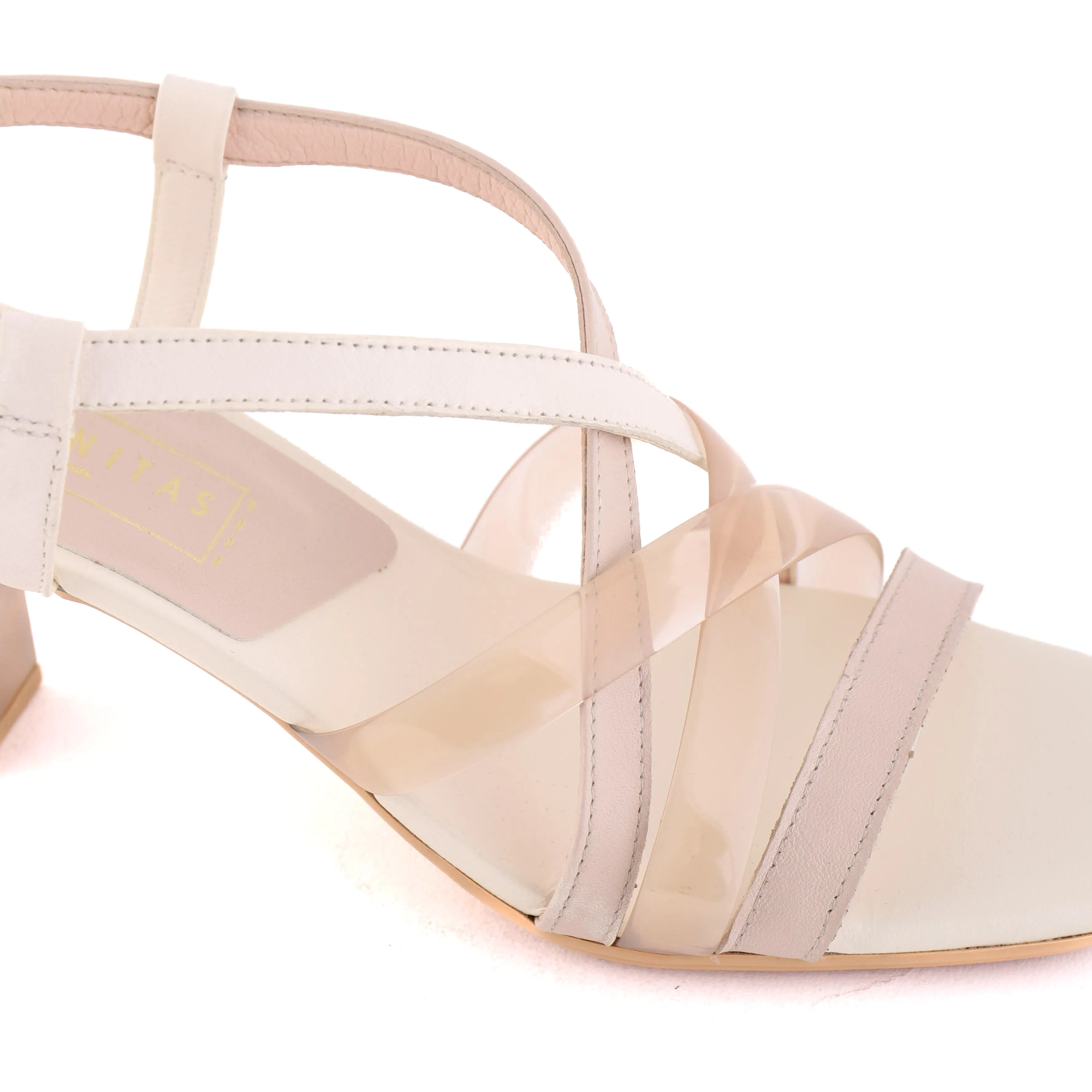 SORENTO Off White Multi Slip In Sandal Inserts