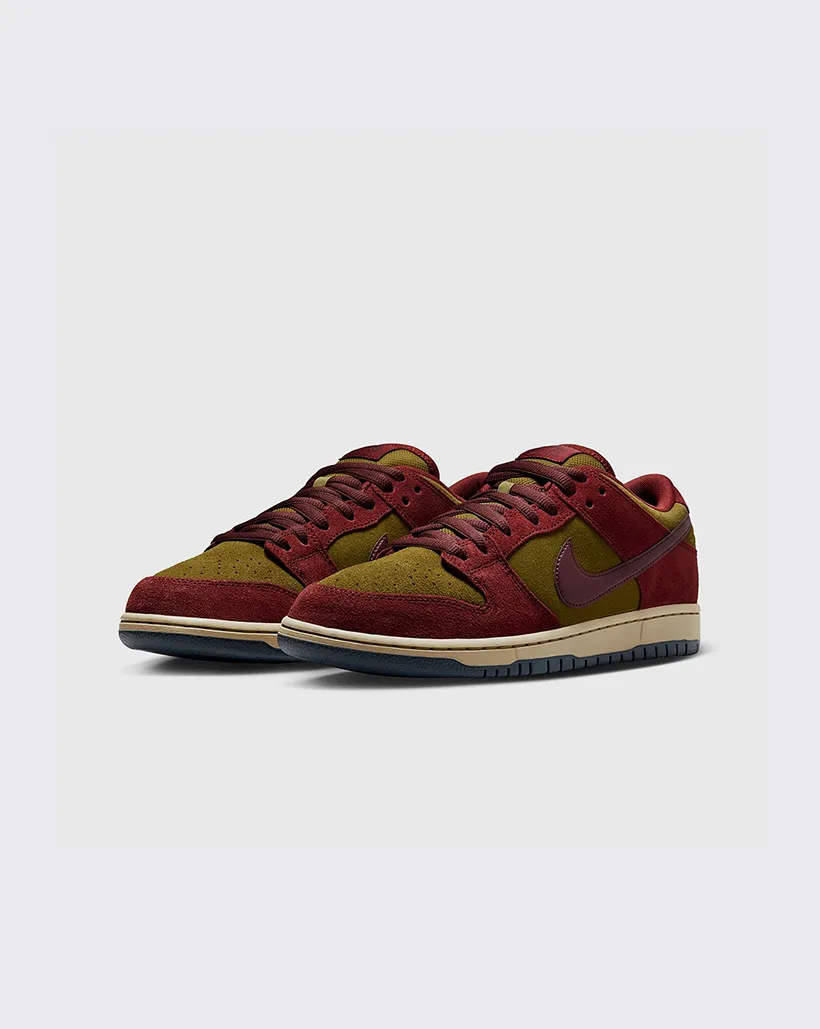 Nike SB Dunk Low Pro - Dark Team Red/Burgundy Crush Happy Steps Foam Support