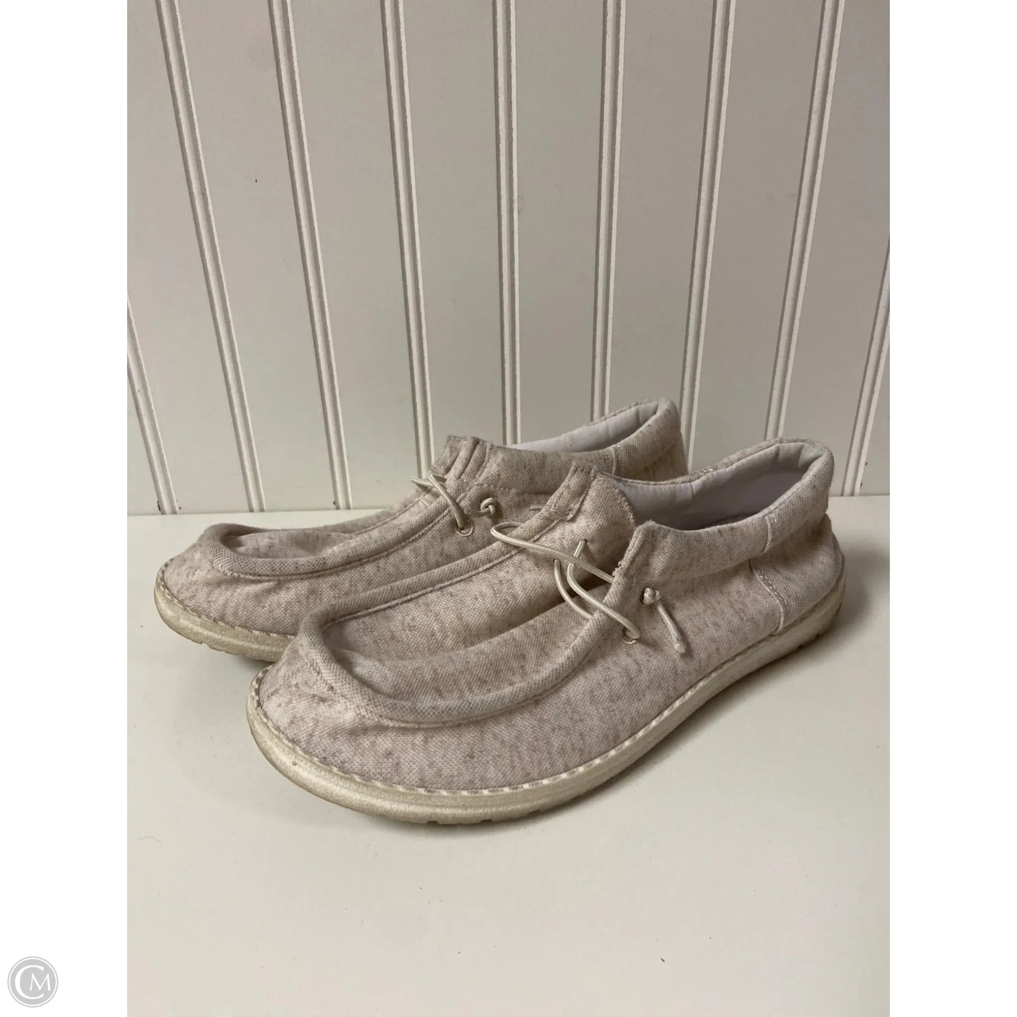 Shoes Flats By Tommy Bahama In Cream, Size: 7.5 On The Run Impact Resistant Construction