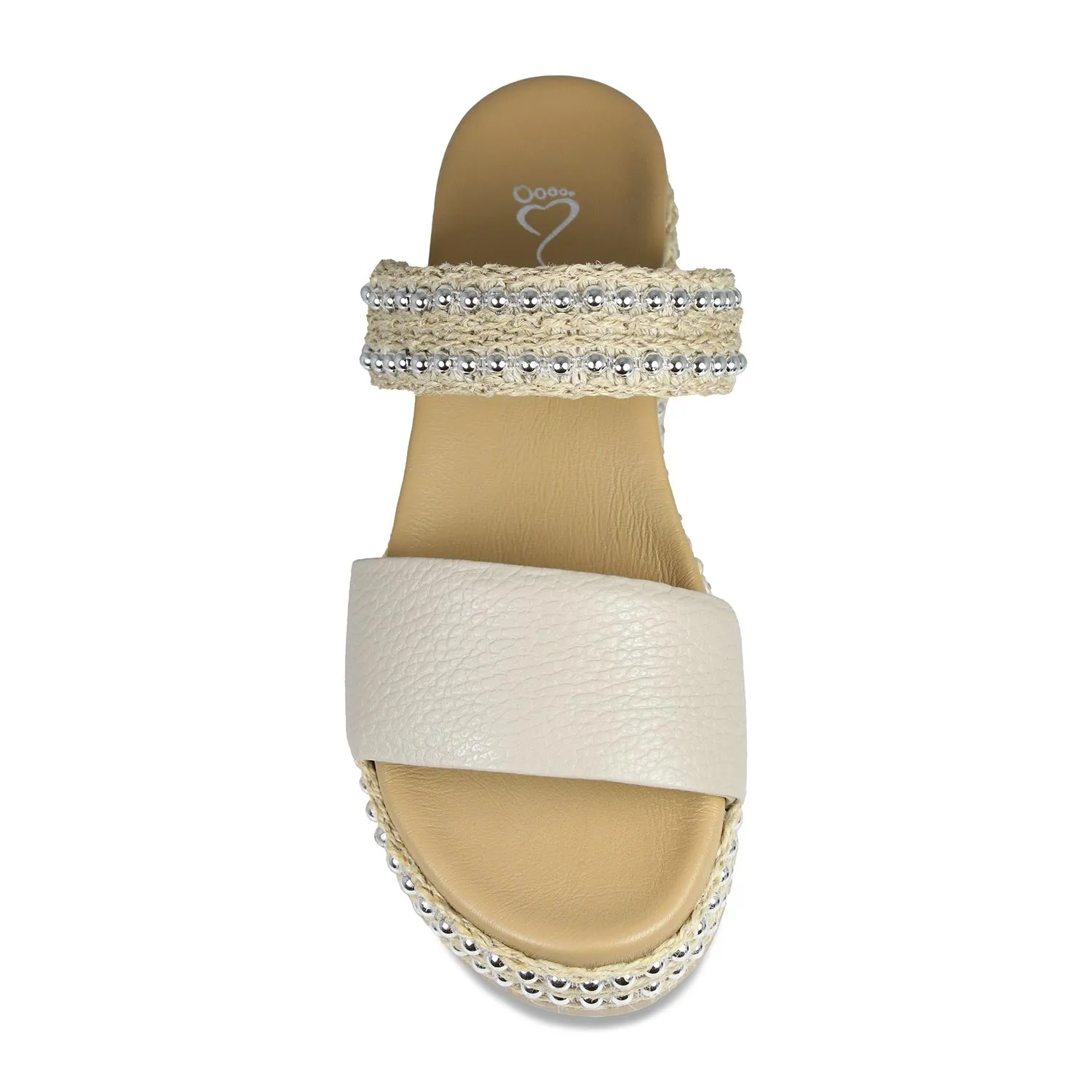 Soft outsole Velcro Strap Brooke: Pale Taupe Leather