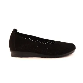 BARRIA Black Nubuck Elegant Look City Cool