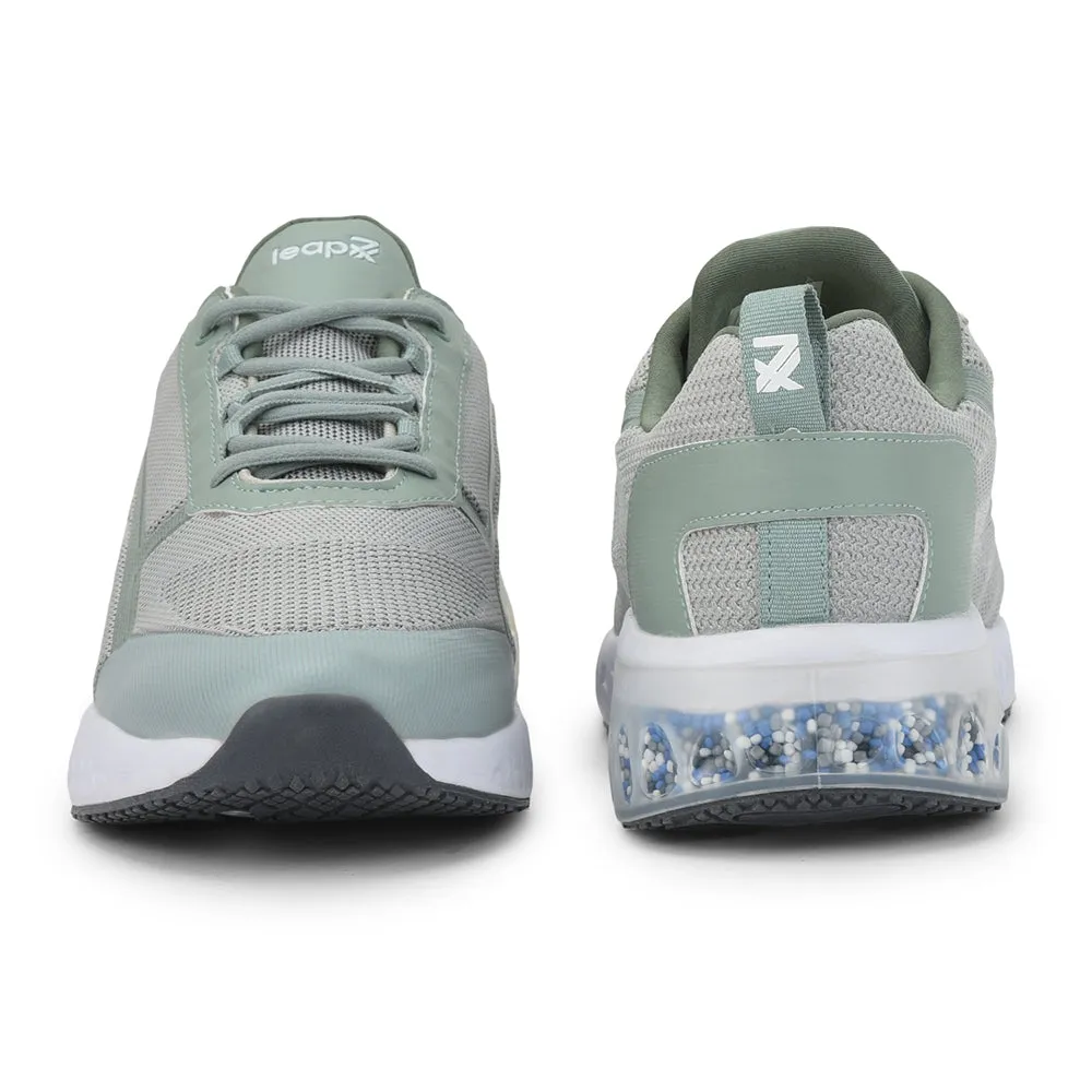 Leap7x Sports Lacing Shoe For Men (L.Grey) STRIKE By Liberty muscle building