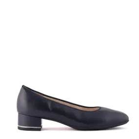 College Walk Grip Base 11838 Navy Leather