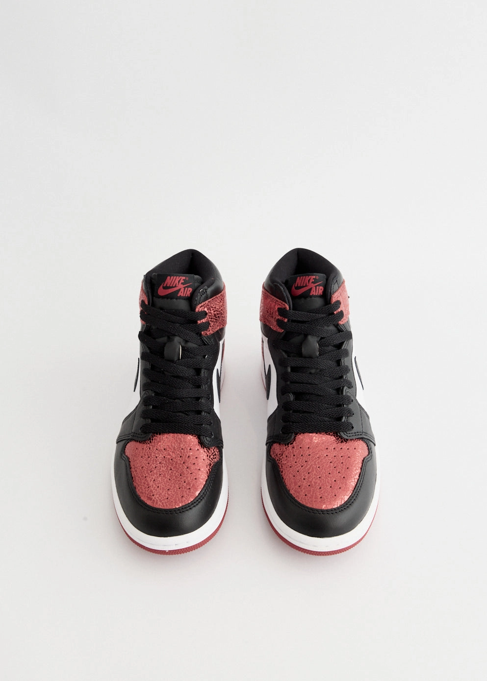 Women's Air Jordan 1 Retro High OG 'Ruby' Sneakers Thick sole