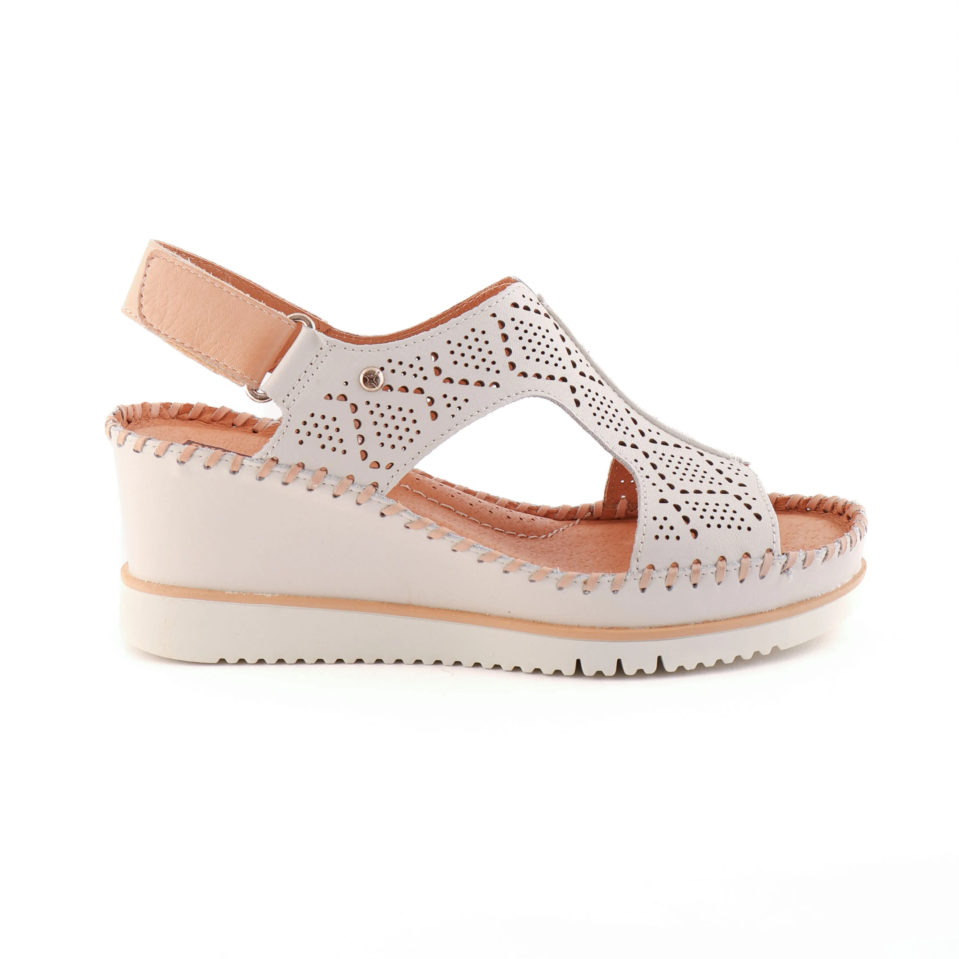 KELSEY Off White Retro Glam